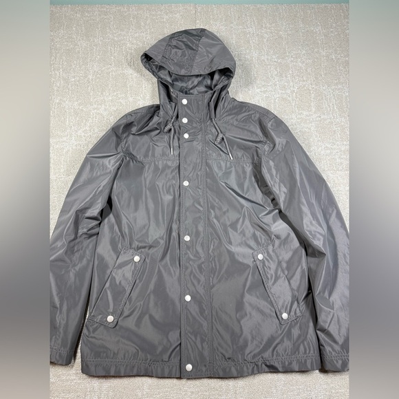 Cole Haan Signature Packable Hooded Rain Coat Mens Size Medium - Picture 1 of 6